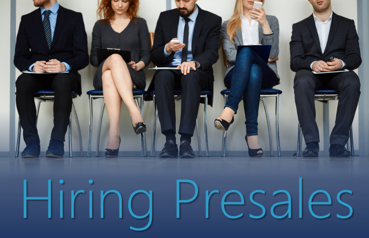 Hiring Presales Splash