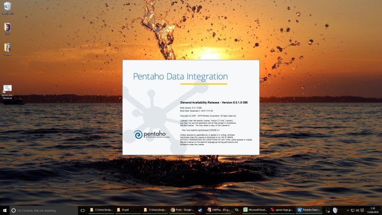 Pentaho Splash