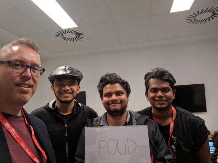 Team Foud at UHack 2017